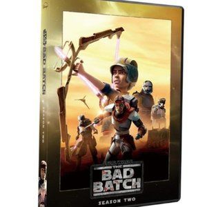 star wars the bad batch season 2 (DVD, 3-Disc Set) Region 1 New & Sealed